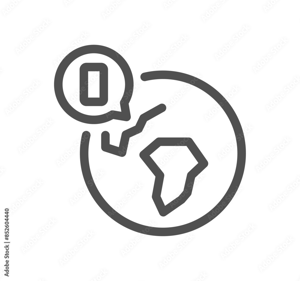 Business people meeting related icon outline and linear vector. Business people meeting related icon outline and linear vector.