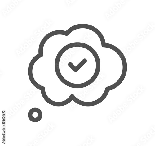 Business people meeting related icon outline and linear vector.