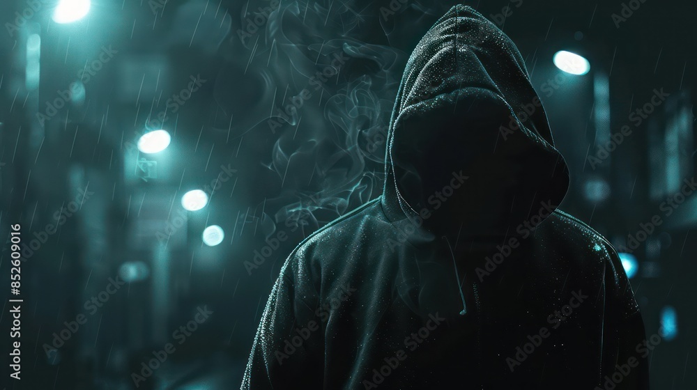 Anonymous hacker programmer uses a laptop to hack the system in the dark. Creation and infection of malicious virus. The concept of cybercrime and hacking database Anonymous hacker programmer uses a laptop to hack the system in the dark. Creation and infection of malicious virus. The concept of cybercrime and hacking database