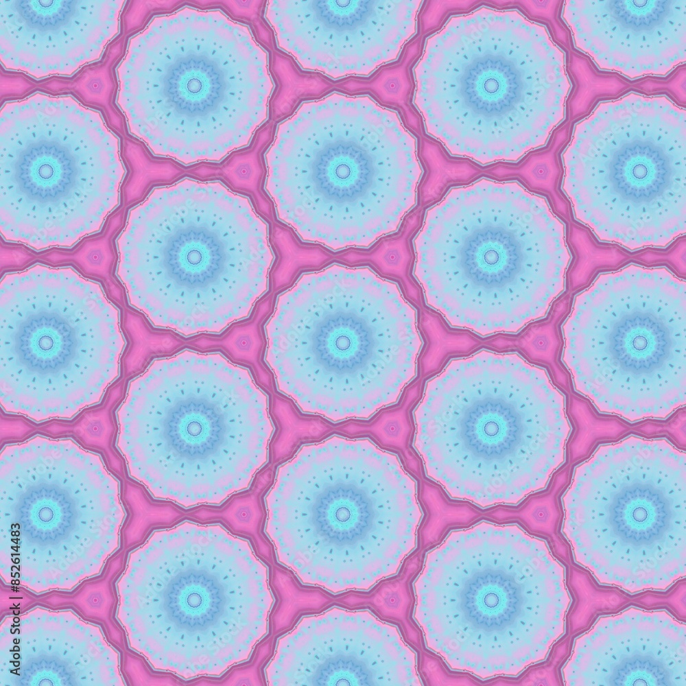 Circle Blooms Pattern - Pattern Six Circle Blooms Pattern - Pattern Six