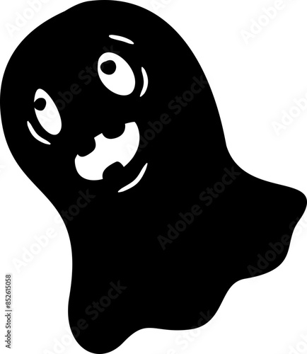 Halloween ghost illustration