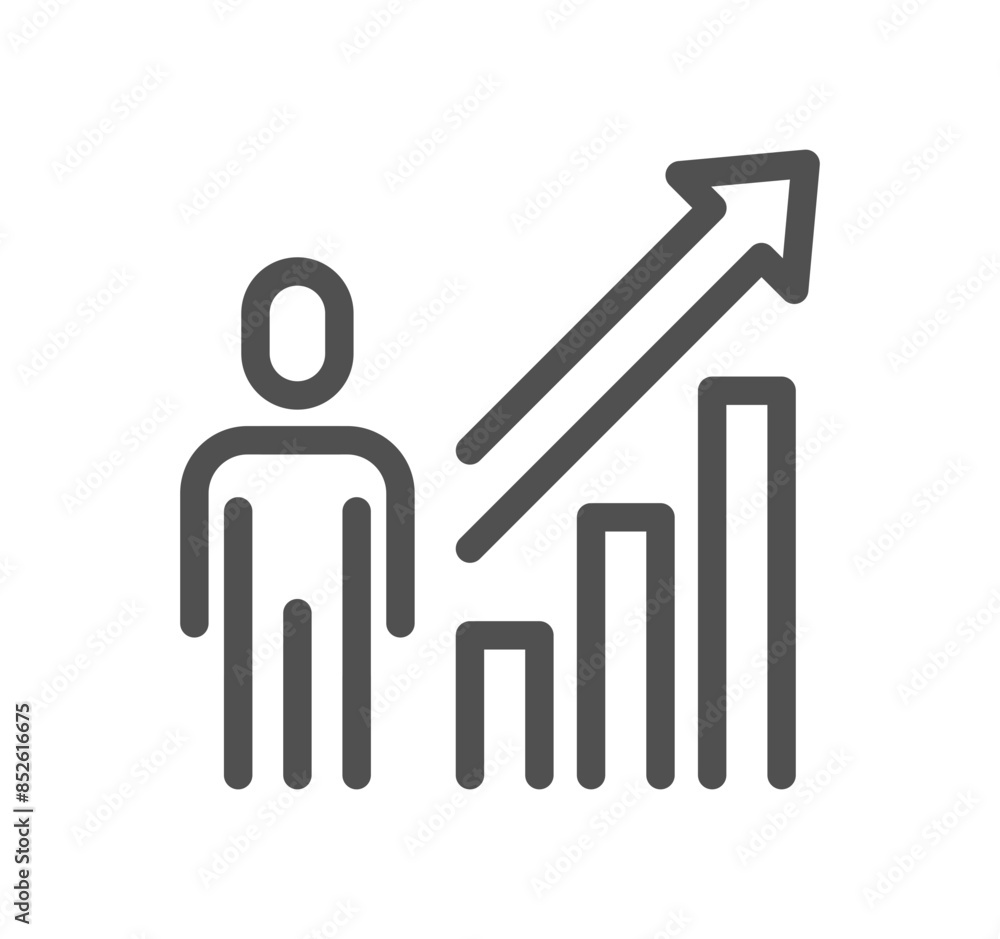 Swot analysis related icon outline and linear vector.
Swot analysis related icon outline and linear vector.