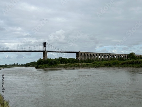 Pont suspendu de Tonnay-Charente