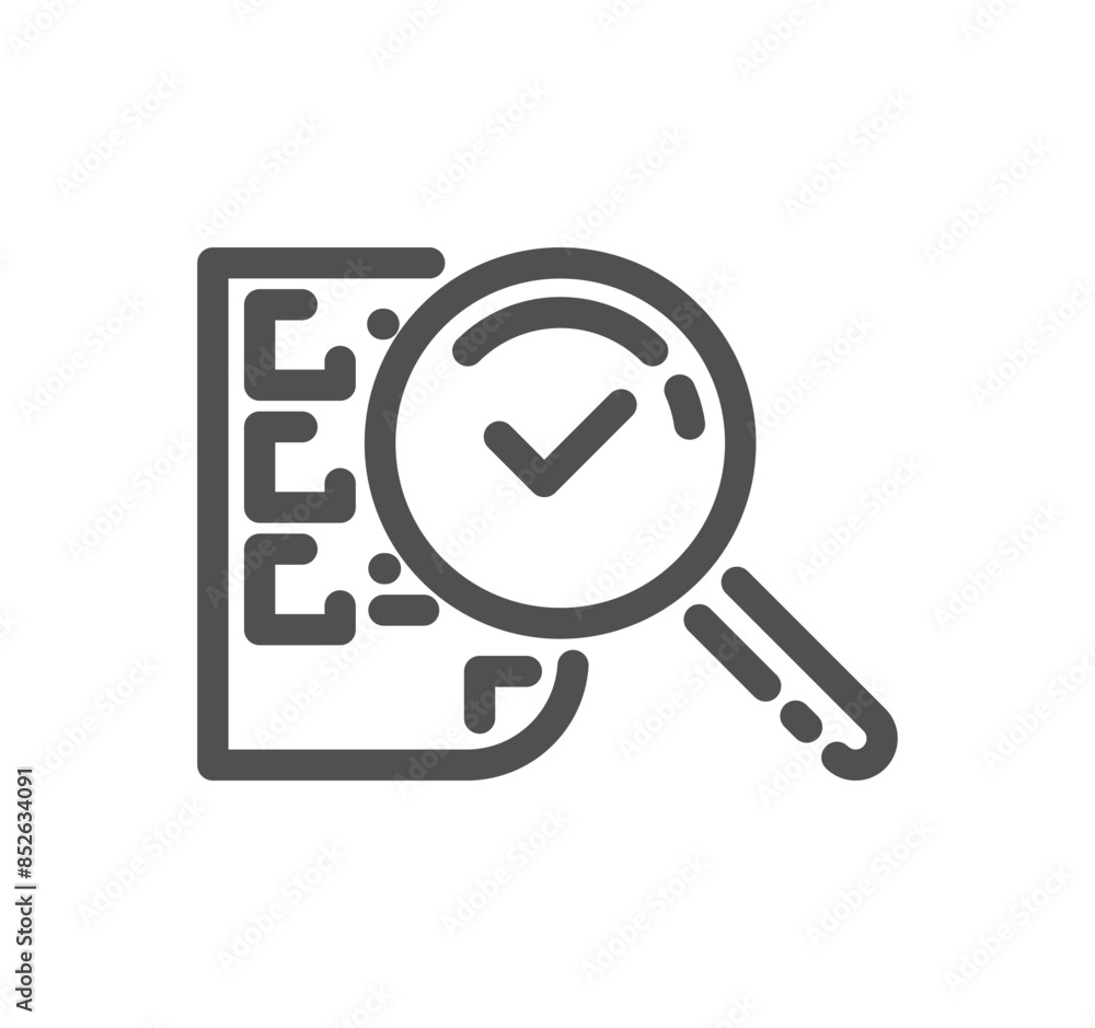 Analysis related icon outline and linear vector.
Analysis related icon outline and linear vector.