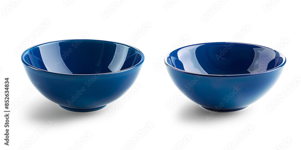 Set of blue bows isolated on a transparent background Set of blue bows isolated on a transparent background