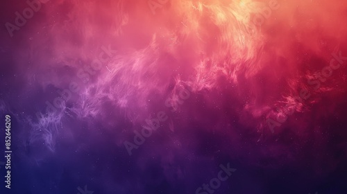 A digital abstract image of pink and purple smoke with a soft, dreamy feel © Darya
