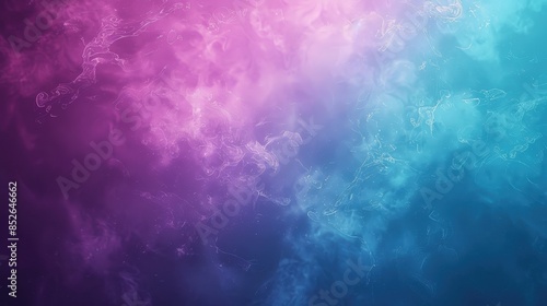 Abstract swirling cloud background with vibrant purple and blue colors