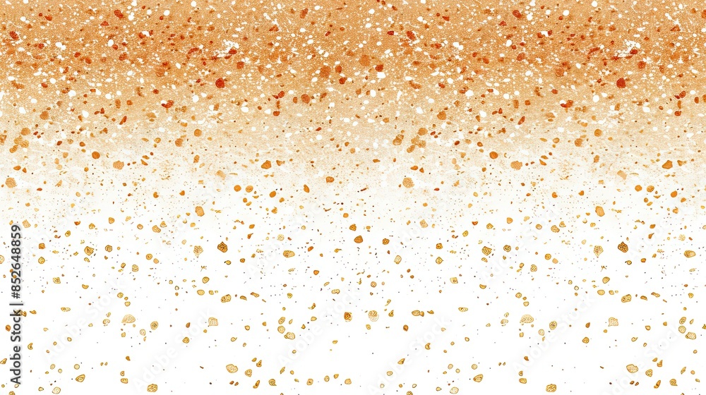 Abstract gold splatter fading to white background texture Abstract gold splatter fading to white background texture