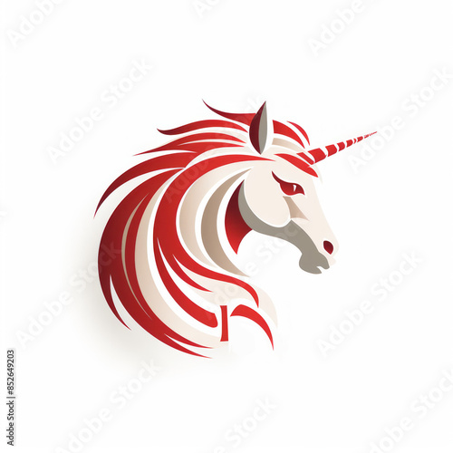 Wallpaper Mural animal icon and logo on a white background Created with Generative AI technology Torontodigital.ca