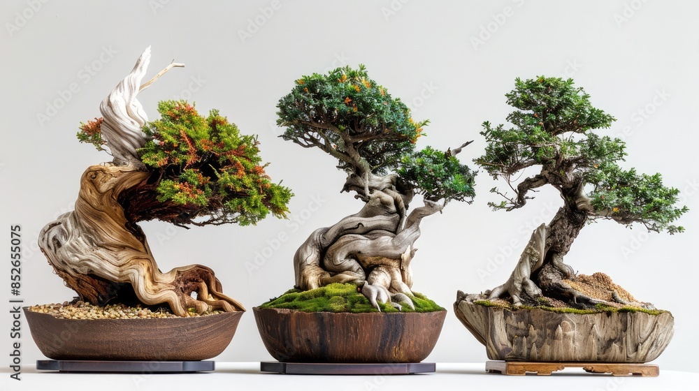 Beautifully shaped stunted plants Bonsai plants Beautifully shaped stunted plants Bonsai plants