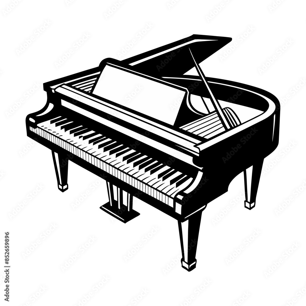 grand piano keys, piano and notes, grand piano, grand piano and music notes, vector lustration of-a piano in black outline, grand piano keys, piano and notes, grand piano, grand piano and music notes, vector lustration of-a piano in black outline,
