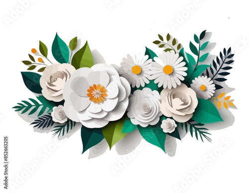 bay leaves, liście, grafika, wektor, vector, flowers, kwiaty, kompozycje kwiatowe, kompozycje z liści, flower compositions, leaf compositions