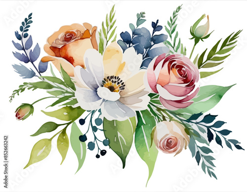 bay leaves, liście, grafika, wektor, vector, flowers, kwiaty, kompozycje kwiatowe, kompozycje z liści, flower compositions, leaf compositions