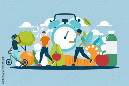 diabetes prevention through healthy eating, balanced nutrition and physical activity