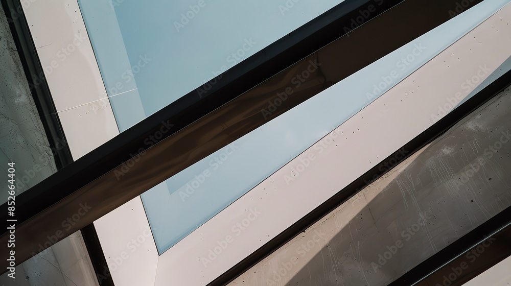 Close-up of a minimalist skylight, frameless glass, natural light, high detail, macro shot, contemporary roof design. Close-up of a minimalist skylight, frameless glass, natural light, high detail, macro shot, contemporary roof design.