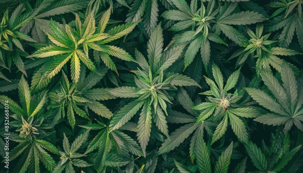vibrant cannabis leaves and buds arranged on a green hemp background creating an eyecatching wallpaper design marijuana plant illustration vibrant cannabis leaves and buds arranged on a green hemp background creating an eyecatching wallpaper design marijuana plant illustration
