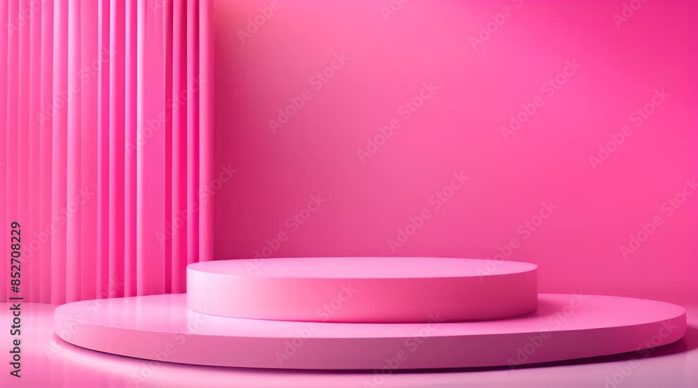 Realistic 3D white cylinder podium background placed in front of three arch door and vertical pattern. Minimal mockup or abstract product display presentation, Stage showcase. Platforms vector design. Realistic 3D white cylinder podium background placed in front of three arch door and vertical pattern. Minimal mockup or abstract product display presentation, Stage showcase. Platforms vector design.