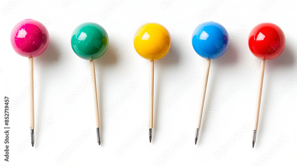 Push pins isolated on white background ,Color map markers set isolated on white background ,Realistic Detailed 3d Colorful Push Pins Different Angles Set Push pins isolated on white background ,Color map markers set isolated on white background ,Realistic Detailed 3d Colorful Push Pins Different Angles Set