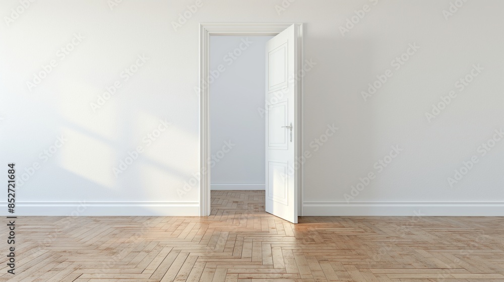 Abstract white studio background for product presentation. Empty room with shadows of door. Display product with blurred backdrop. potted plant Abstract white studio background for product presentation. Empty room with shadows of door. Display product with blurred backdrop. potted plant
