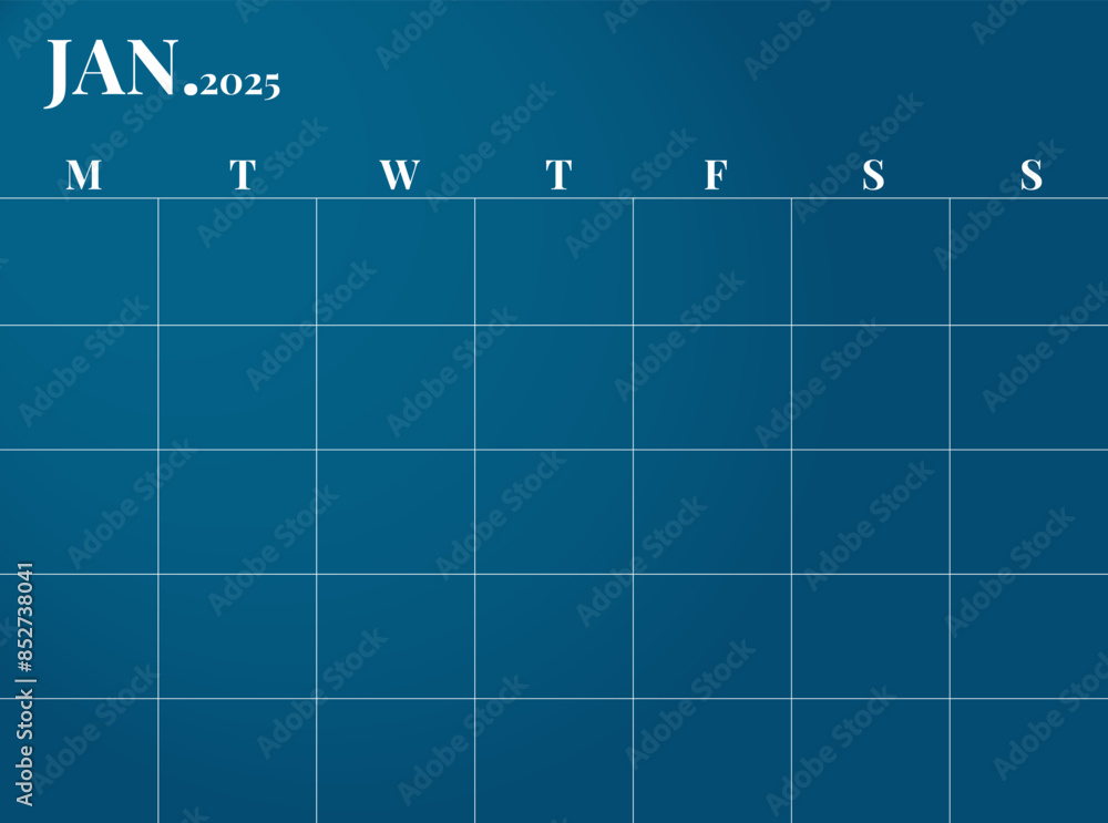 Stay organized in 2025 with this sleek January planner. Featuring a trendy gradient design, this office essential is perfect for scheduling and goal setting, keeping you on top of tasks all year long Stay organized in 2025 with this sleek January planner. Featuring a trendy gradient design, this office essential is perfect for scheduling and goal setting, keeping you on top of tasks all year long