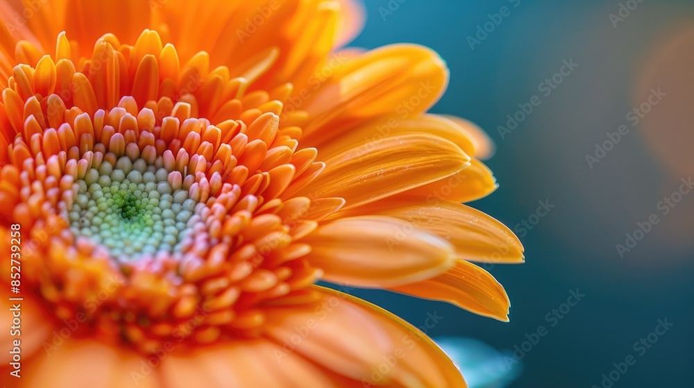 Beautiful vibrant flower in close up view Beautiful vibrant flower in close up view