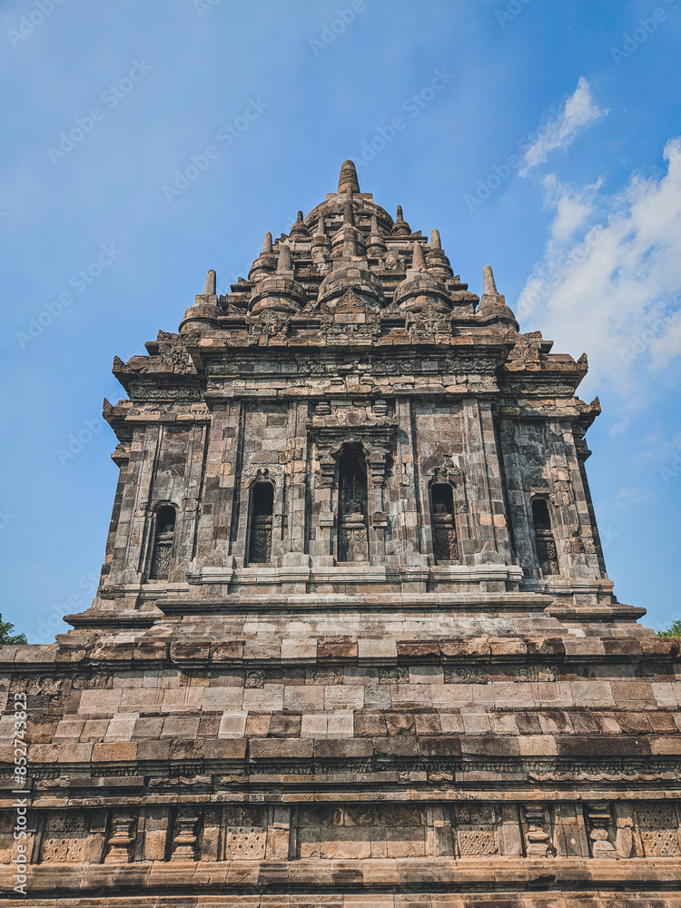 Close up of Bubrah Temple in Prabanan: Ancient Hindu Splendor Close up of Bubrah Temple in Prabanan: Ancient Hindu Splendor