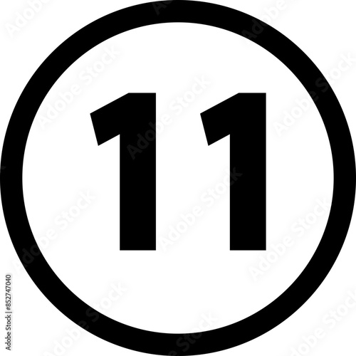 Black number bullet points in line style,, Simple number vector, Simple round numbers in flat style, Number bullet pointer icon for apps, UI, and website, vector, isolated on transparent background,