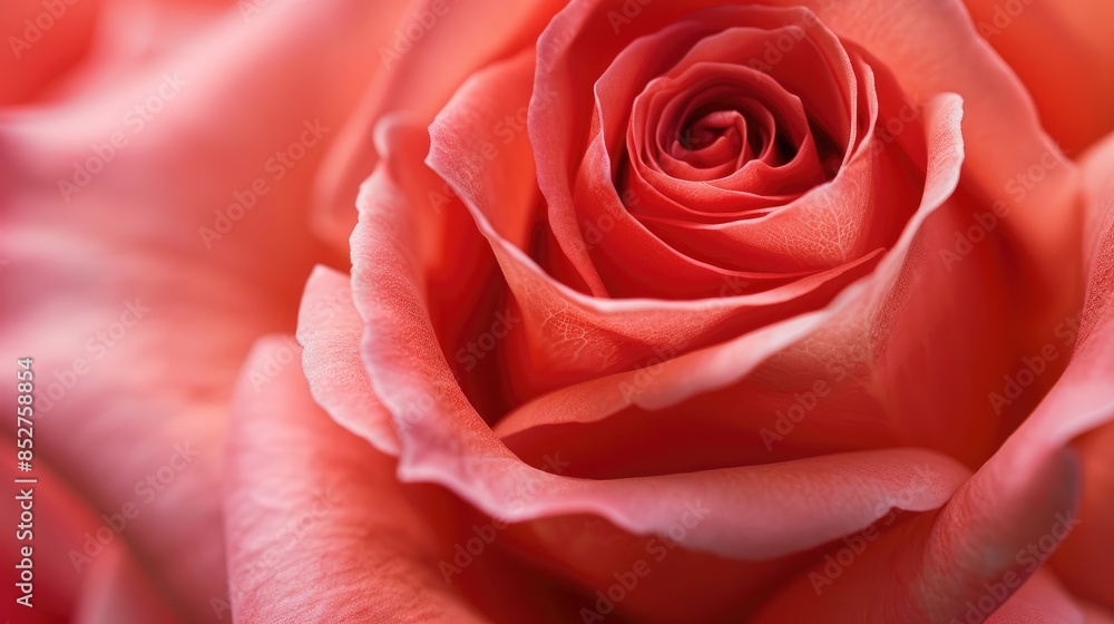 A pink rose in close up A pink rose in close up