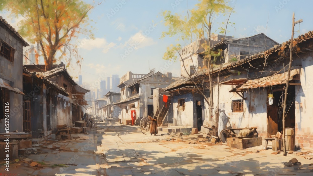 中国の廃墟の町_2 中国の廃墟の町_2