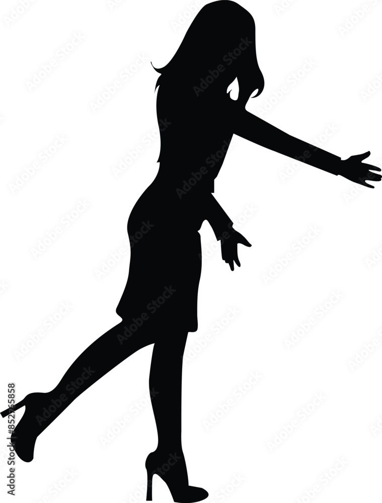 Executive official woman in different mood or pose Executive official woman in different mood or pose
