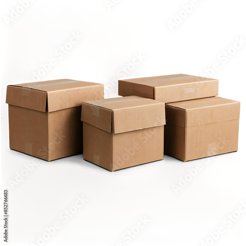 stack of cardboard boxes © Bhakti01