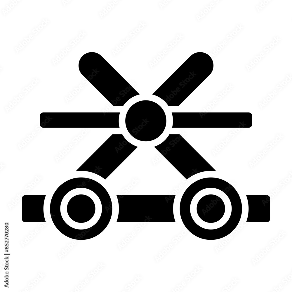 Catapult Glyph Icon