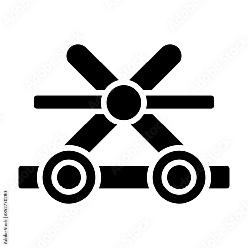 Catapult Glyph Icon
