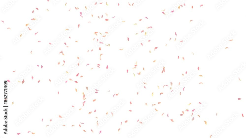 Flower petals explosion on white, blue, black background. Flower petals explosion on white, blue, black background.
