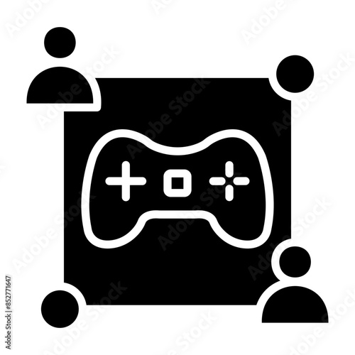 Moba Vector Glyph Icon