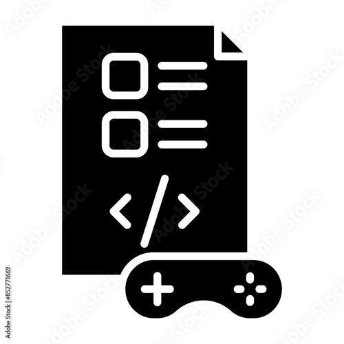 Script Vector Glyph Icon