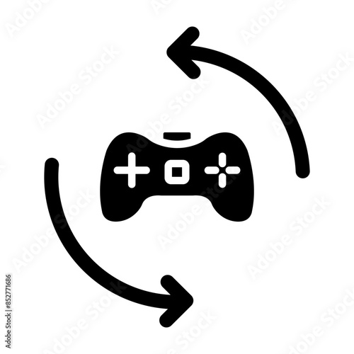 Automation Vector Glyph Icon