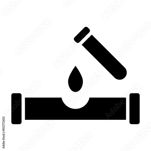 Corrosive Vector Glyph Icon Design