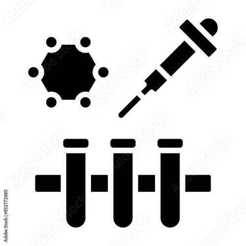 Disruption Vector Glyph Icon Design