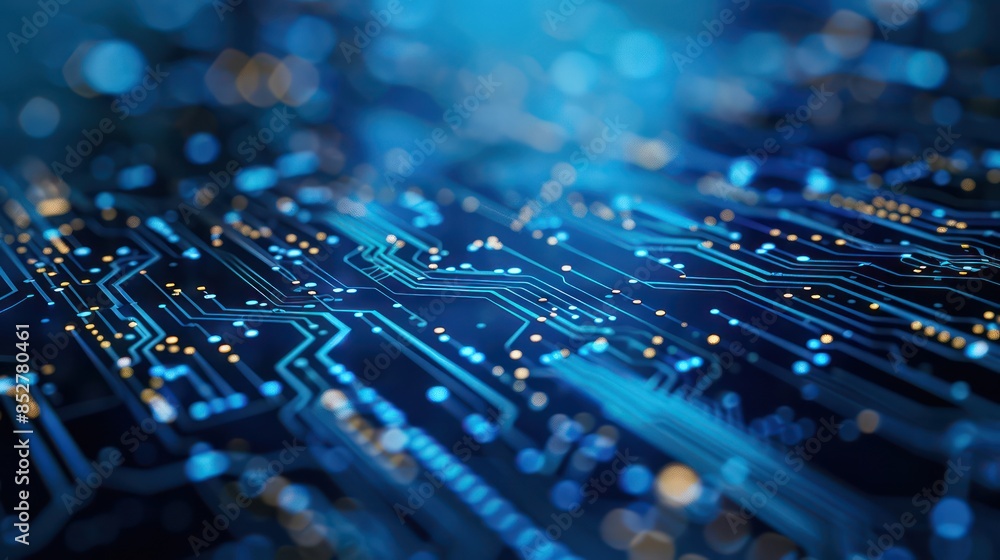 Circuit board background Circuit board background