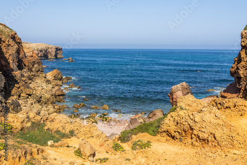 Landscape at Pontal da Carrapateira in Alagarve. Portugal.