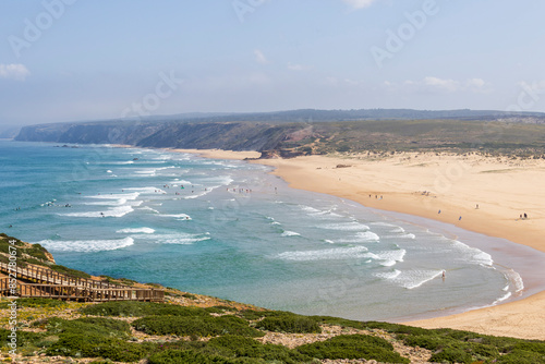 Landscape at Pontal da Carrapateira in Alagarve. Portugal.