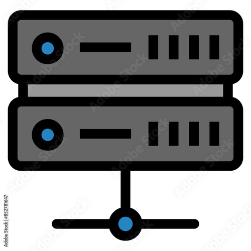 Server Icons For Design Elements 