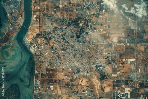 Urban Sprawl and Land Use: Satellite View of a Developing City for Environmental Analysis photo