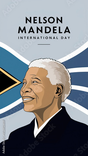 Nelson Mandela Day, Mandela Day, Nelson Mandela International Day, Nelson Mandela Day Story,  Illustration Art | Social Media Story