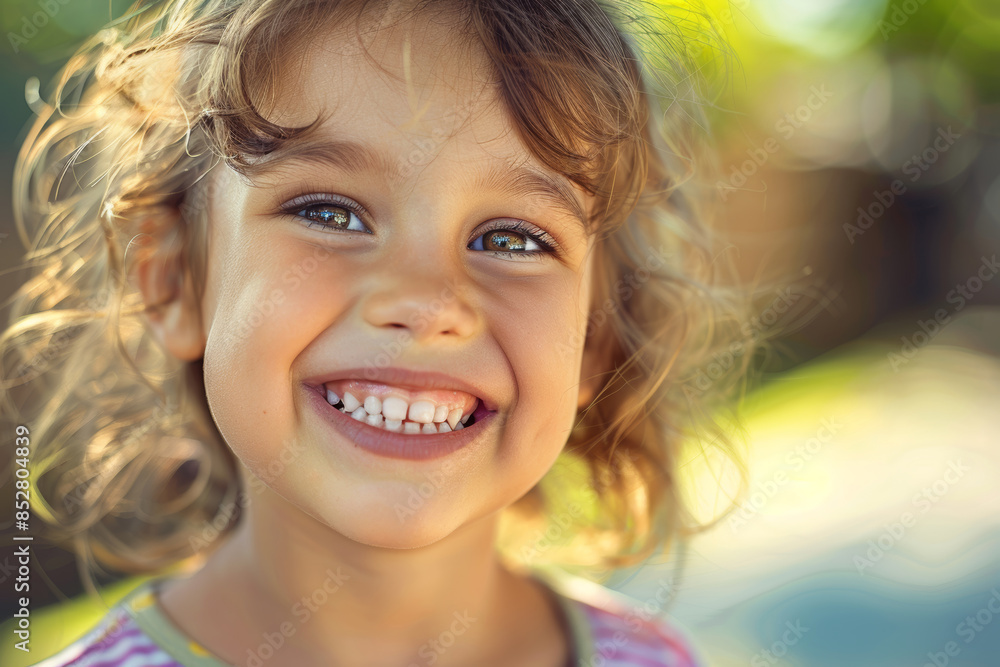 Smiling Child in Natural Light, Illustrating the Benefits of Dental Sealants for Healthy Teeth Smiling Child in Natural Light, Illustrating the Benefits of Dental Sealants for Healthy Teeth