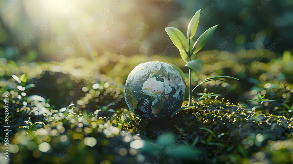 Green Earth Day Background Green Earth Day Background