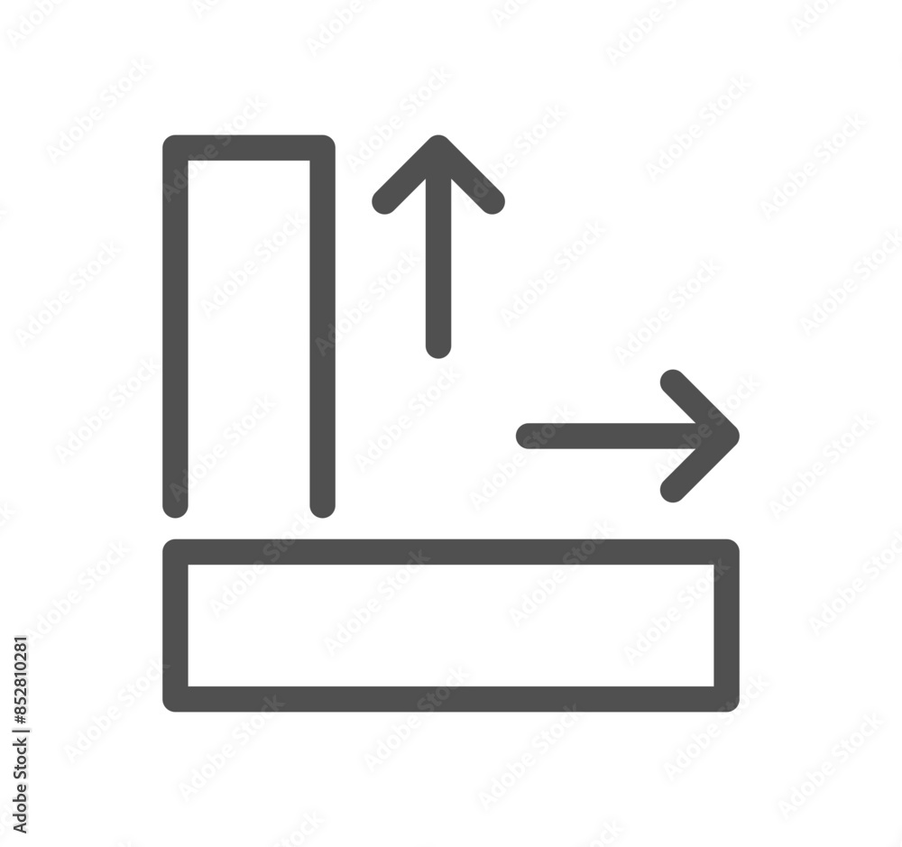 Measure related icon outline and linear vector.
Measure related icon outline and linear vector.