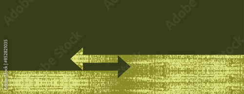Directional Dynamics in. Textured Flow. the opposing forces and the balance between them, as depicted by the arrows converging on a textured banner.