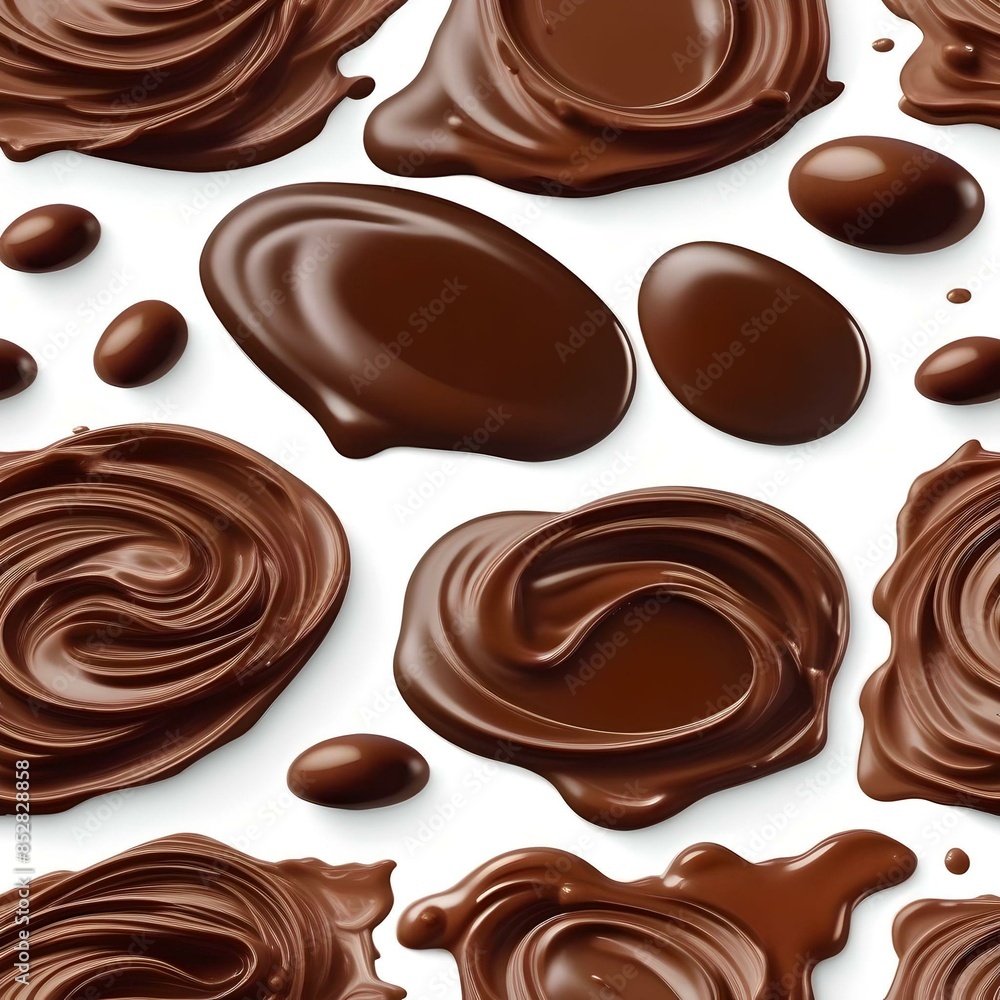 Fototapeta premium chocolate pattern